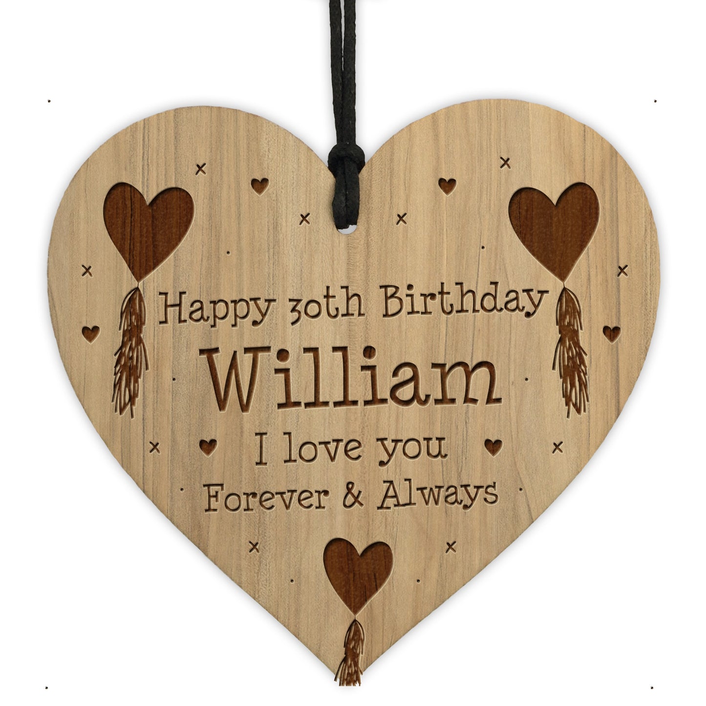 Personalised 21st 30th 40th Birthday Gift For Him Engraved