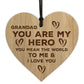 Grandad Gifts For Fathers Day Birthday Engraved Heart Gift