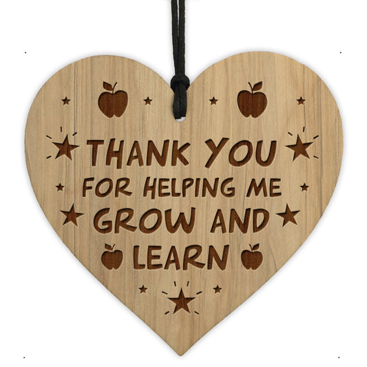 Teacher Thank You Engraved Gift From Student Teaching Assistant