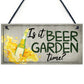 Beer Signs Beer Hanging Garden Shed Wall Sign Pub Bar Plaques