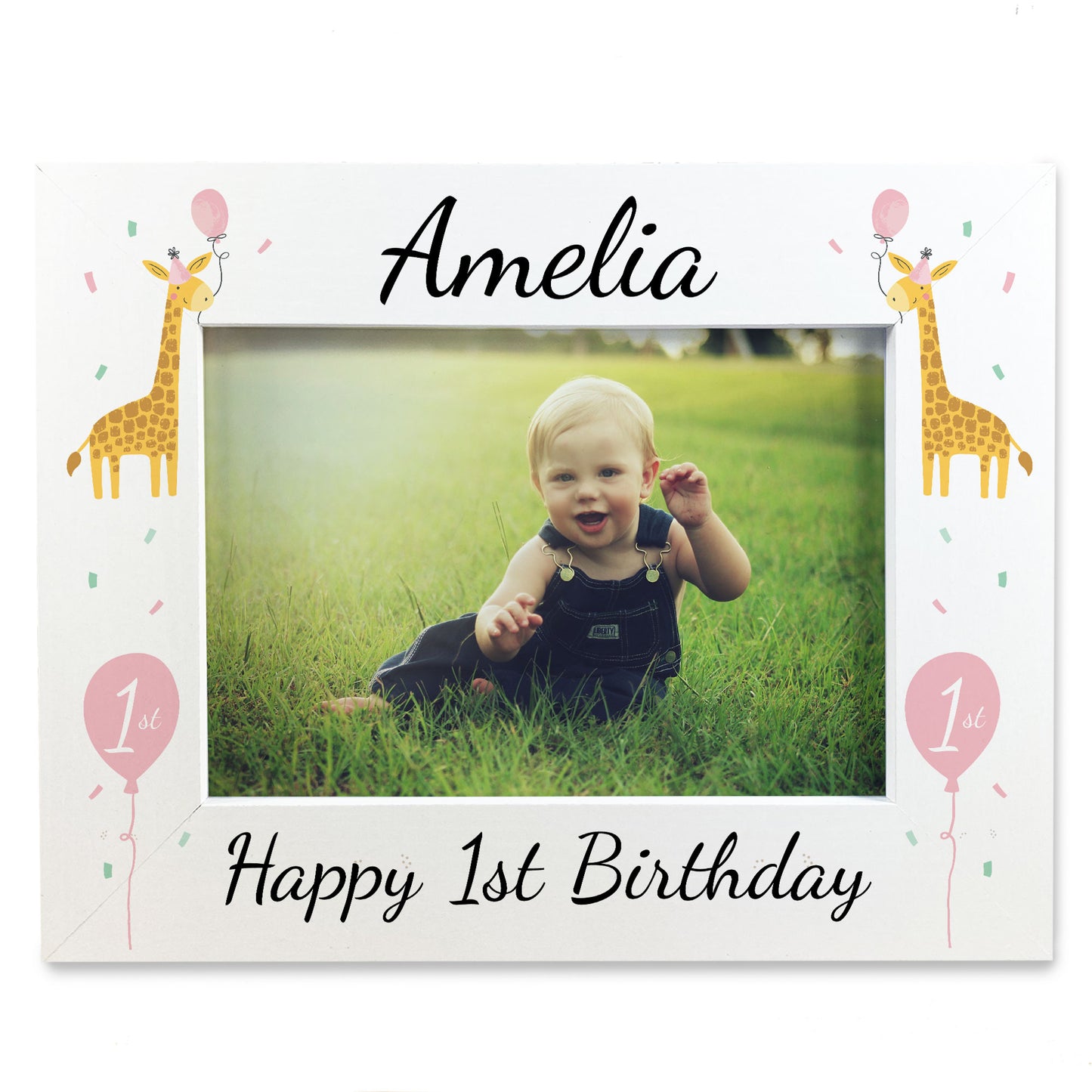 Personalised 1st Birthday Gift Frame First Birthday Daughter