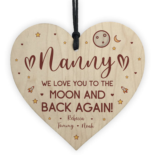 PERSONALISED Mothers Day Birthday Gift For Nanny