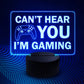 Funny Gaming Neon Sign For Boys Bedroom Games Room Accessories