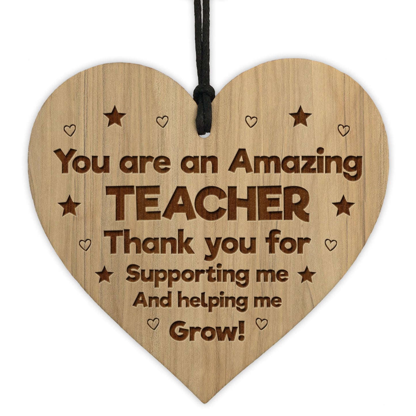 Teacher Gifts Engraved Heart End Of Year Best Teacher Gifts