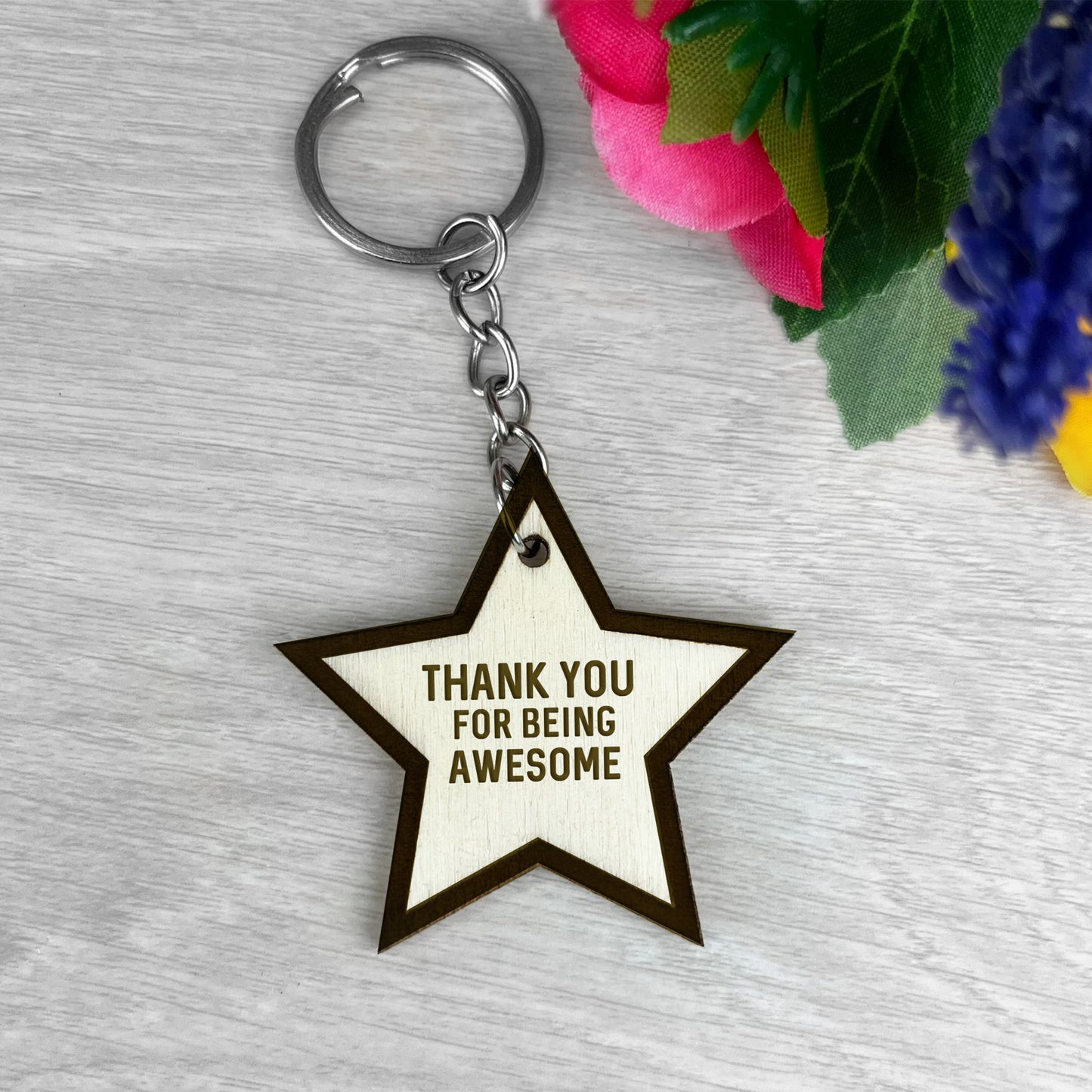 Thank You Gift For Best Friend Teacher Volunteer Nurse Keyring