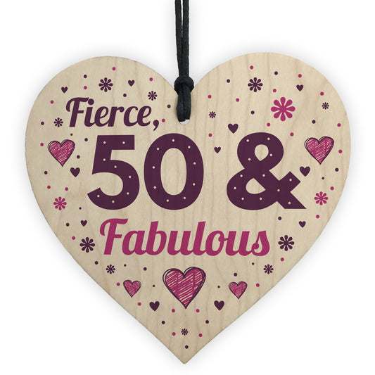 50 And Fabulous Gift 50 Birthday Decorations 50th Birthday Gifts