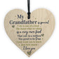 Gifts For Him Grandfather Heart Grandad Dad Birthday Gifts