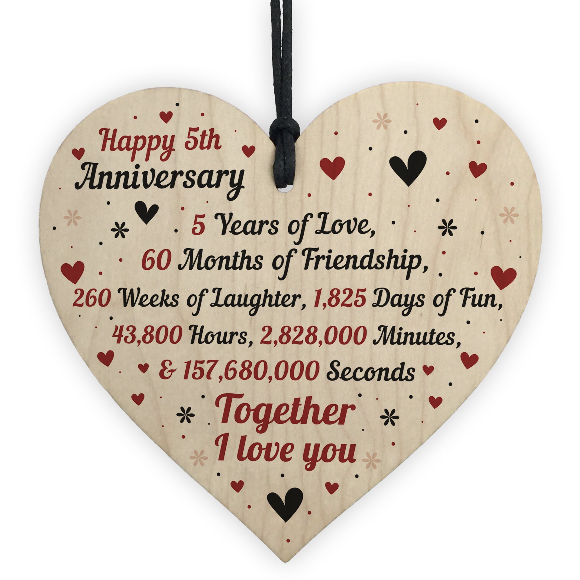 5th Wedding Anniversary Gift For Husband Wife Gift For Him Her – GiftGeeza
