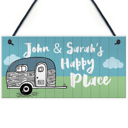 Novelty Gift For Caravan Personalised Sign Funny Caravan Gift