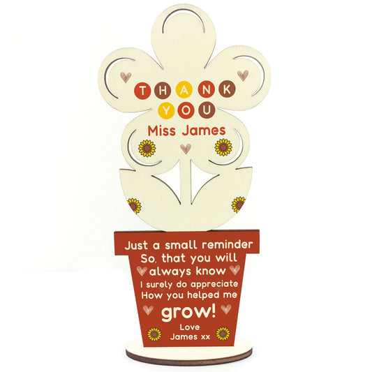 Personalised Teacher Gifts Nursery Teaching Assistant Gift