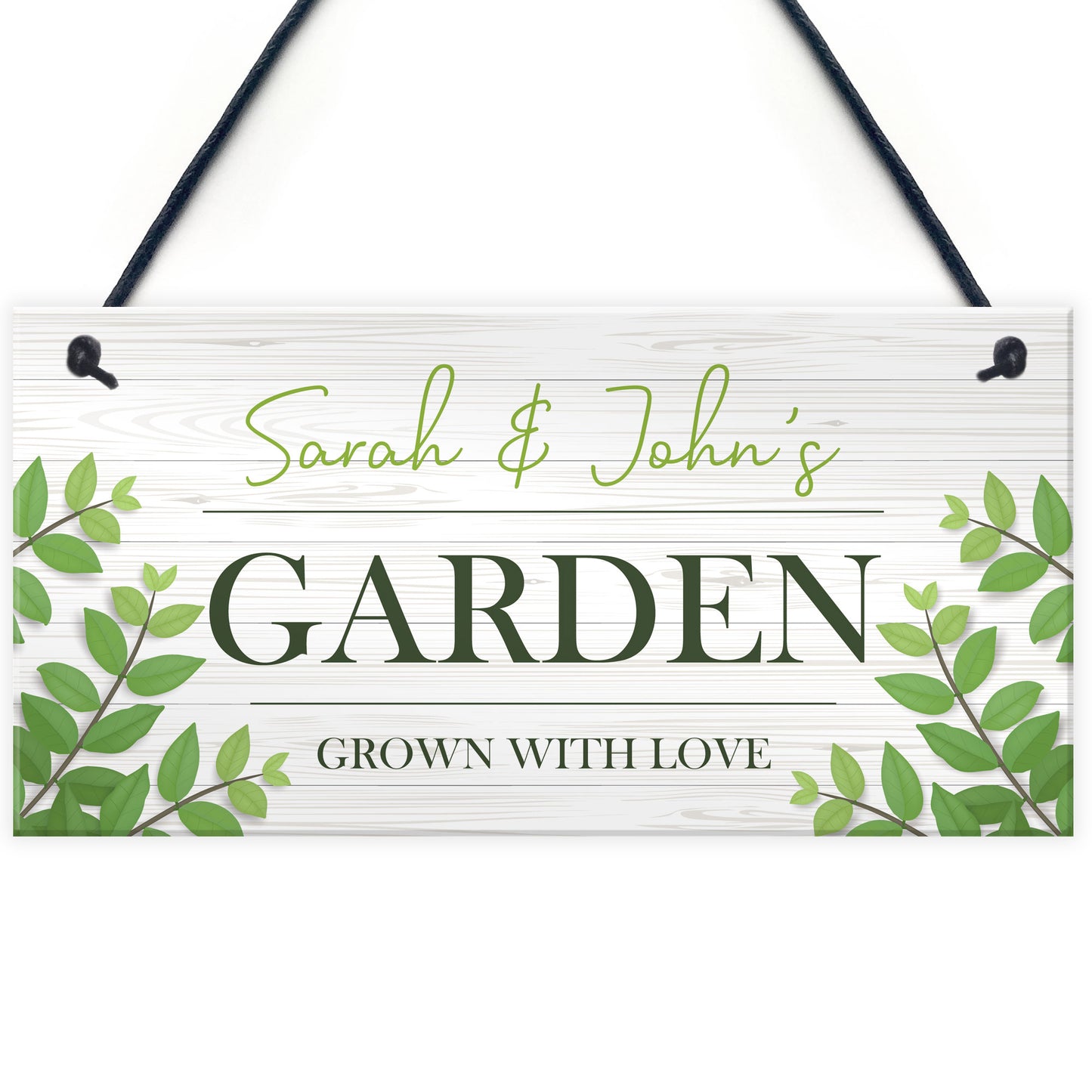 Garden Sign Hanging Door Wall Summerhouse Shed Decking Sign