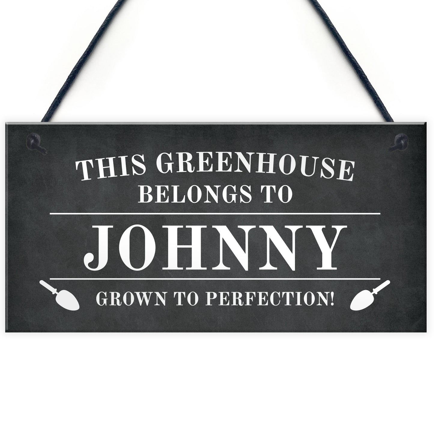 Novelty Greenhouse Sign Personalised This Greenhouse Belongs To