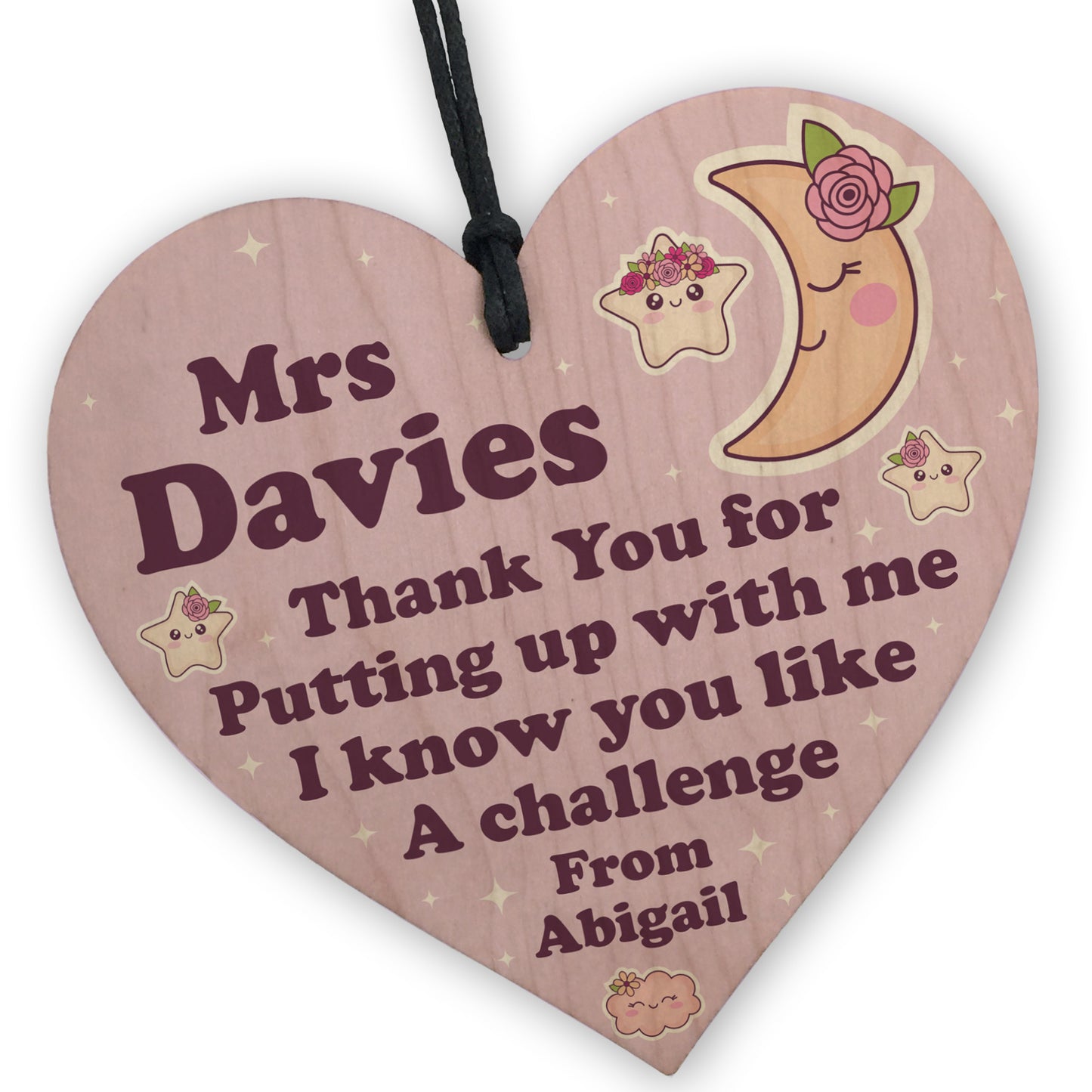 Funny Teacher Gift Thank You Gift For Him Her Men Women Heart