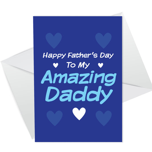 Fathers Day Cards For Daddy Greetings Card Daddy Card