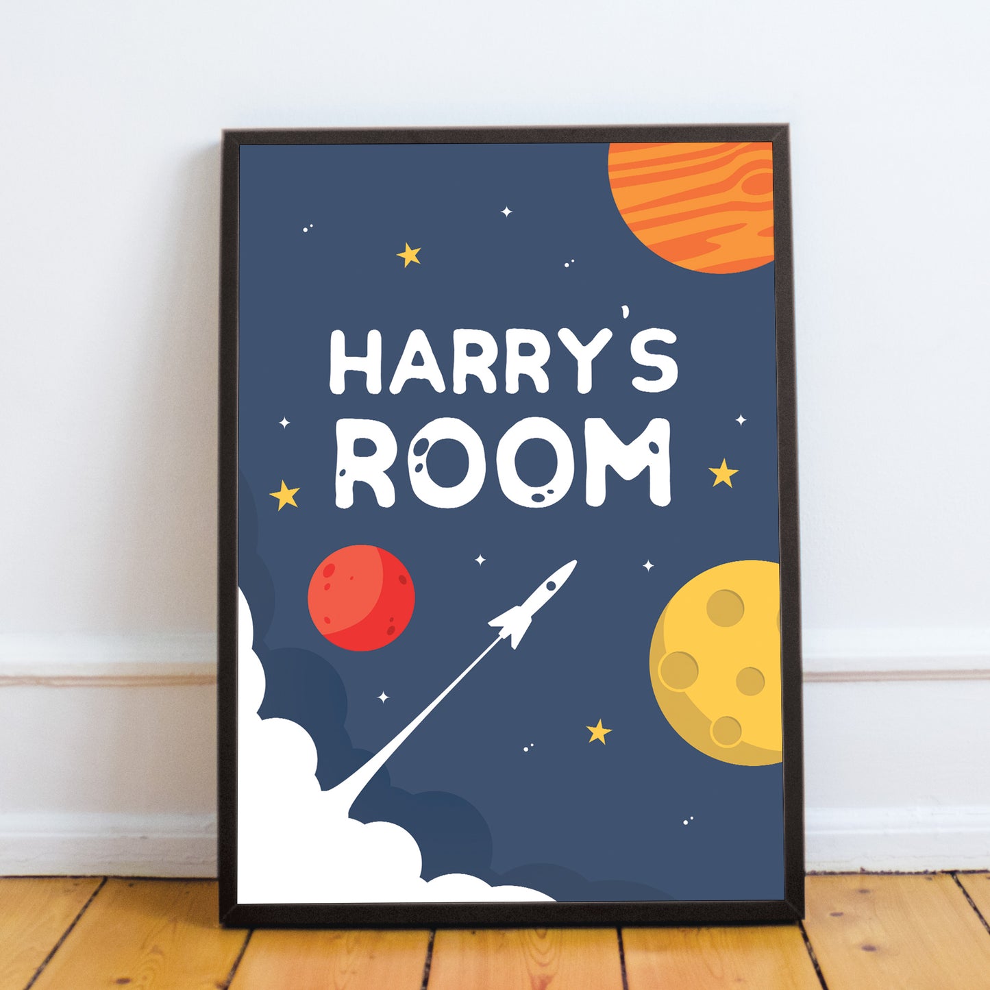 PERSONALISED Bedroom Sign Boys Bedroom Decoration Nursery Gift