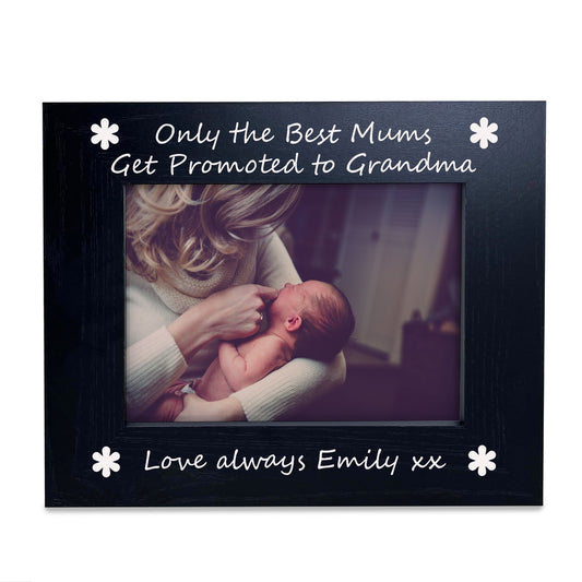 Grandma Gifts For Birthday Personalised Grandma Wood Photo Frame