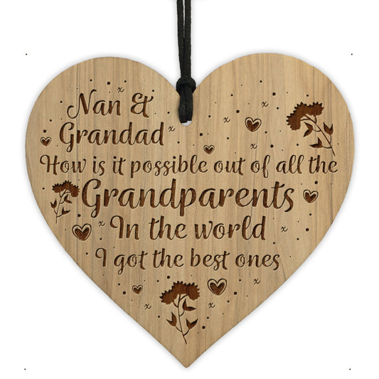 Grandparent Gifts Birthday Christmas Gift For Nan And Grandad