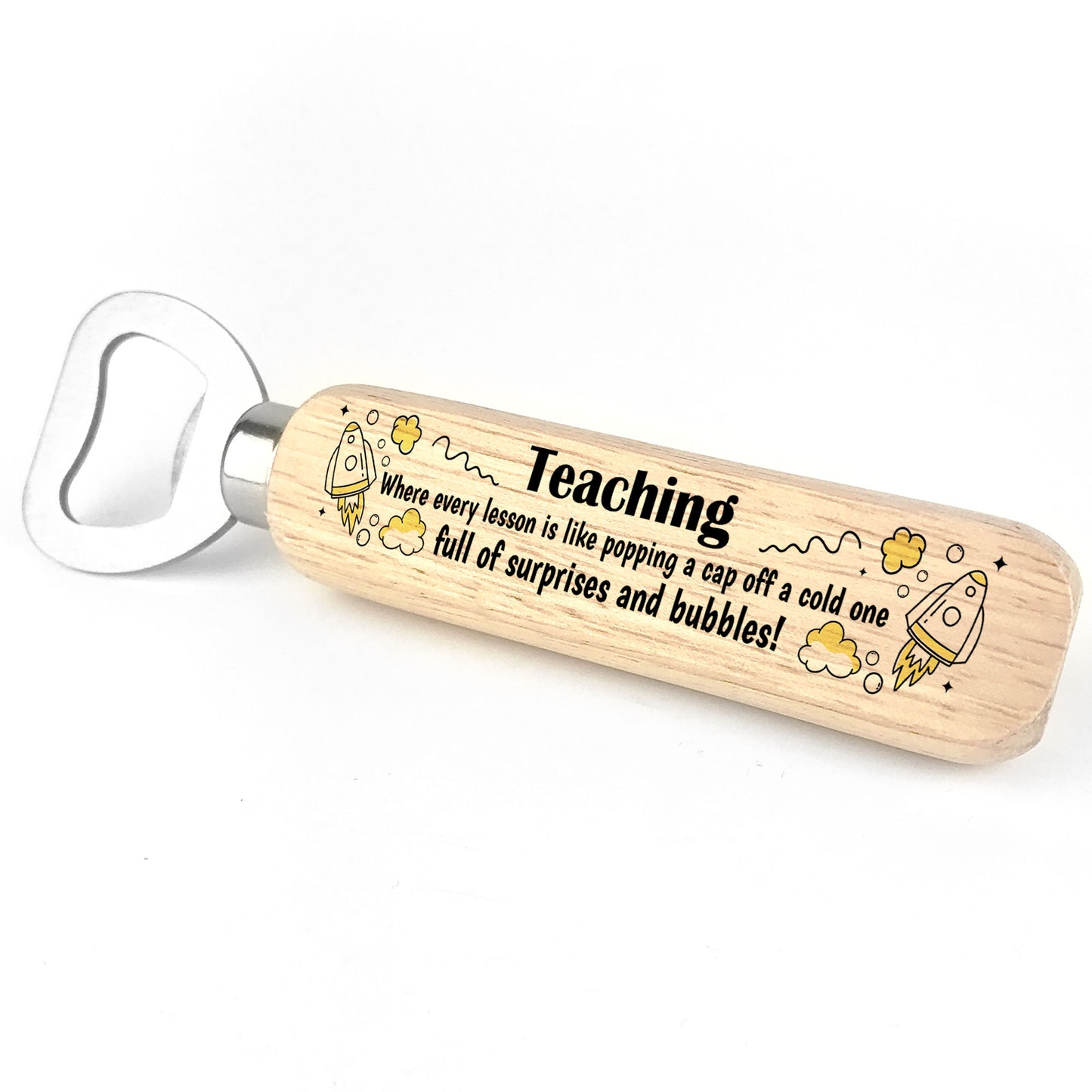 Teacher Gift Wood Bottle Opener Teacher Thank You Gifts School