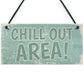 Chill Out Area Hot Tub Man Cave Shed Summer House Shed Sign