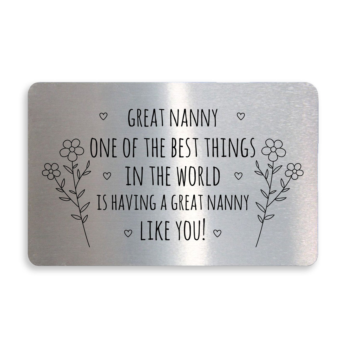 Special Gift For Great Nanny Birthday Mothers Day Thank You Gift