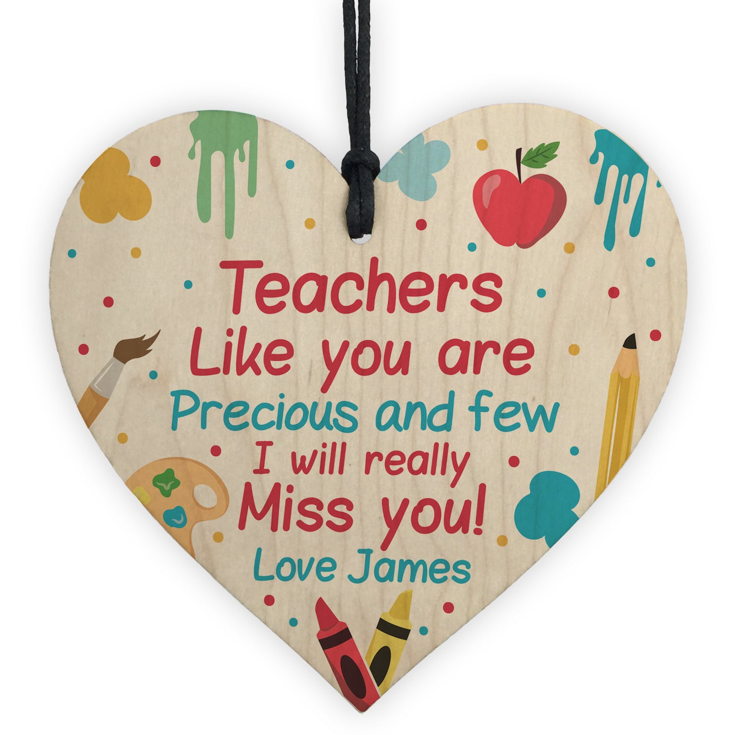 Personalised Thank you Teacher Gift Poem Nursery Pre School Gift