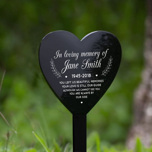 Memorial Stake Grave/Tree Marker Cremation Personalised Plaque