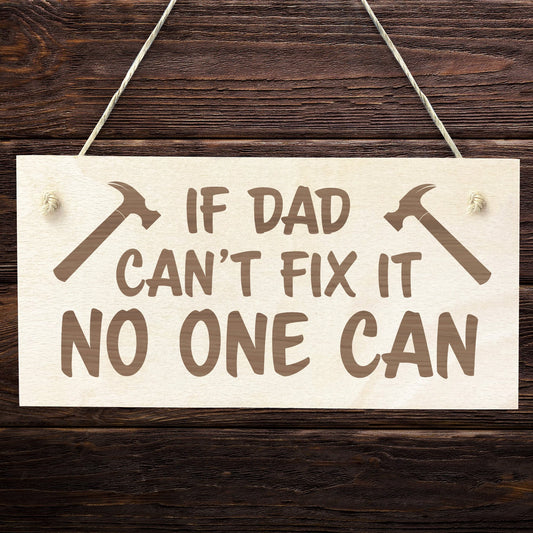 Funny Man Cave Shed Sign For Dad Birthday Fathers Day Gift