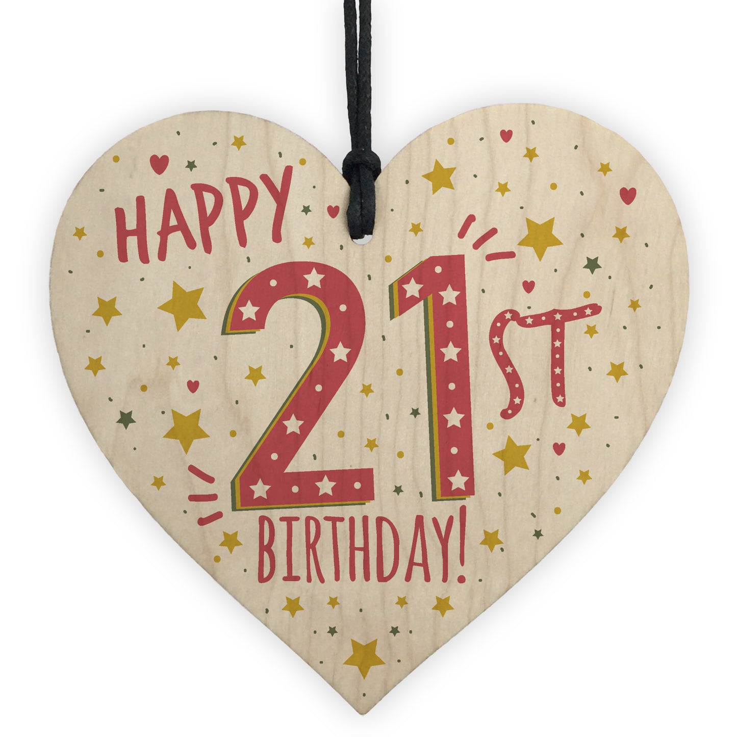 Happy 21st Birthday Decoration 21 Accessories Friend Sister GIFT