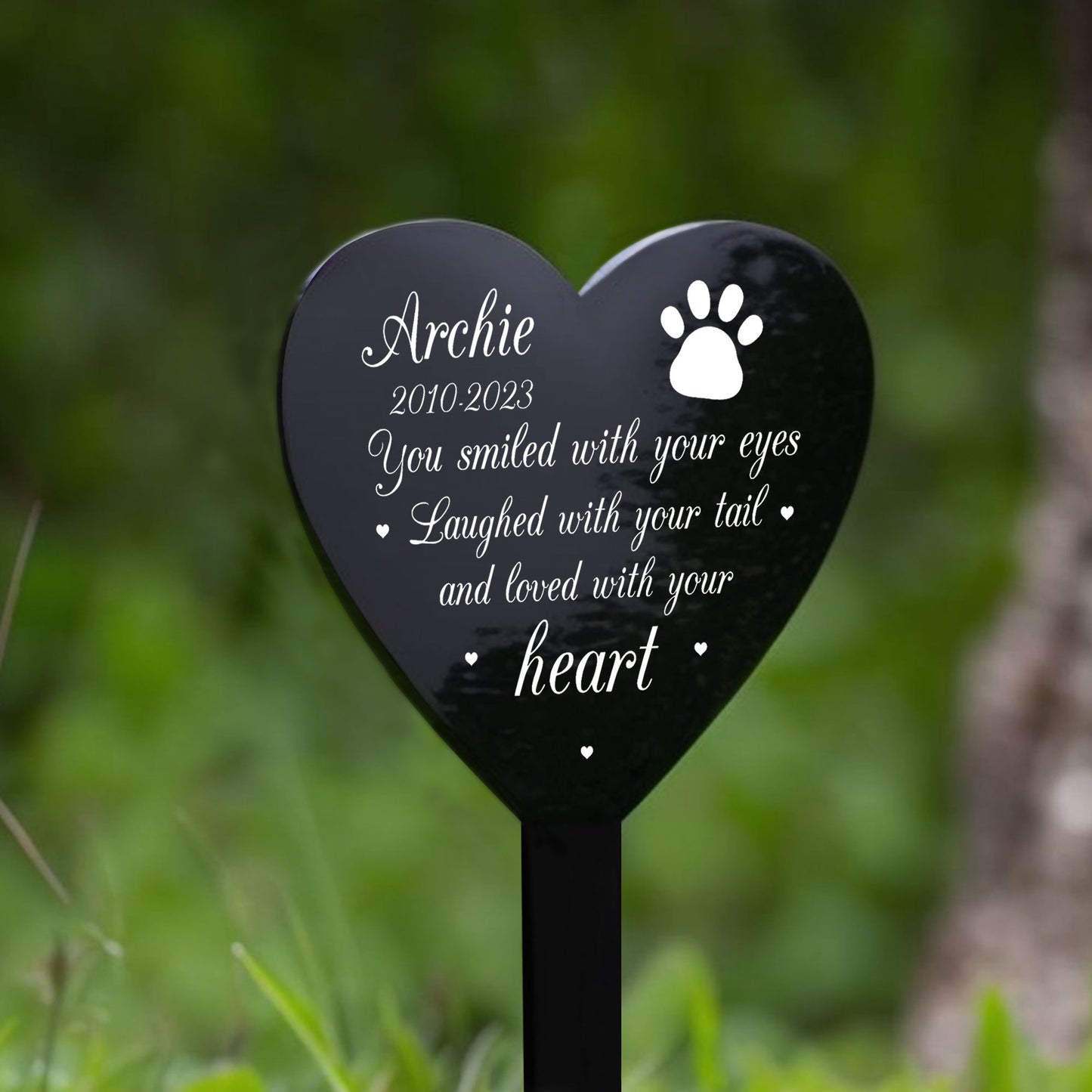 Dog Memorial Plaque For Grave Garden Personalised Pet Memorials