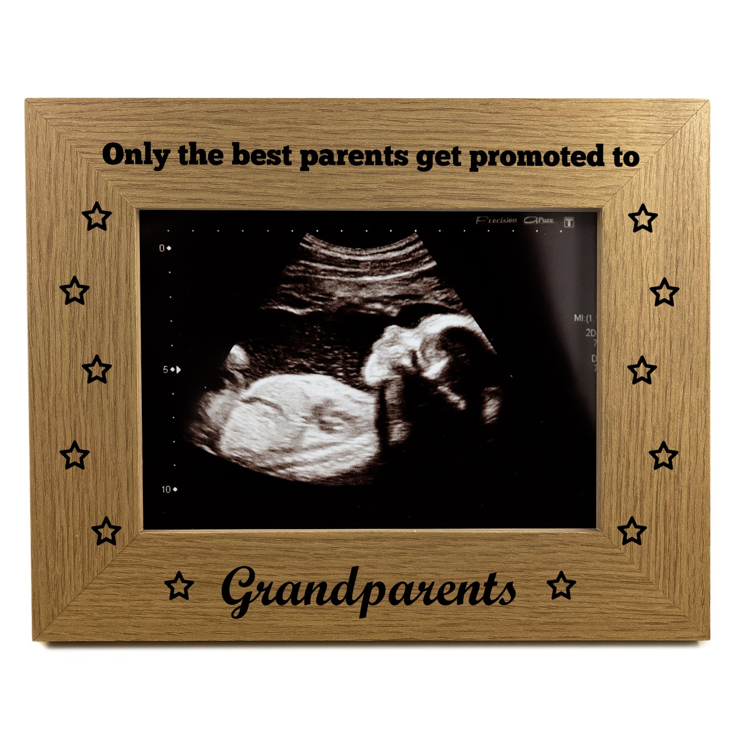 Promoted To Grandparents Photo Frame Baby Announcement Gift