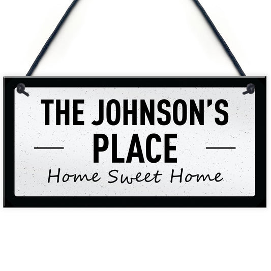 Welcome Sign For House PERSONALISED New Home Gift For Friend