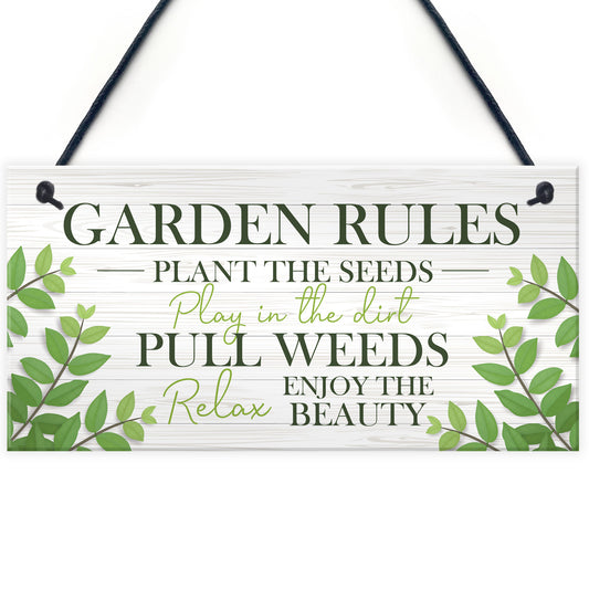 Garden Plaque Gift Summerhouse Decking Shed Sign Home Decor