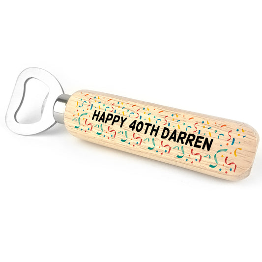 PERSONALISED Confetti Birthday Gift 18th 21st 40th 50th