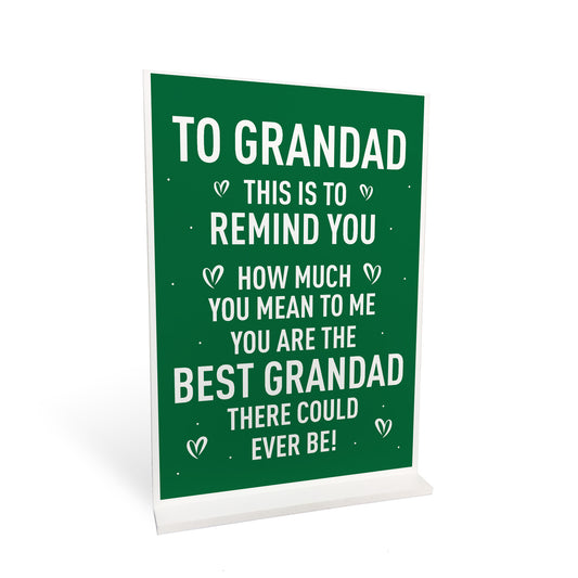 Grandad Gift Birthday Gift Idea Fathers Day Gift For Grandad