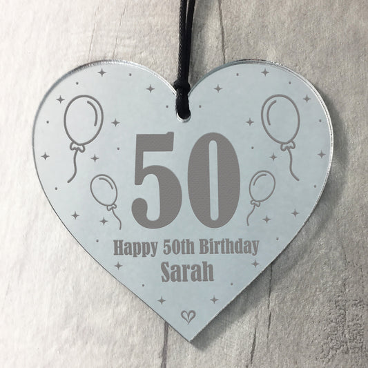 Happy 50th Birthday Gift Personalised 50th Birthday Gift For Men