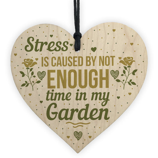 Funny Garden Sign Wooden Heart Shed Sign Plaque Friendship Gift