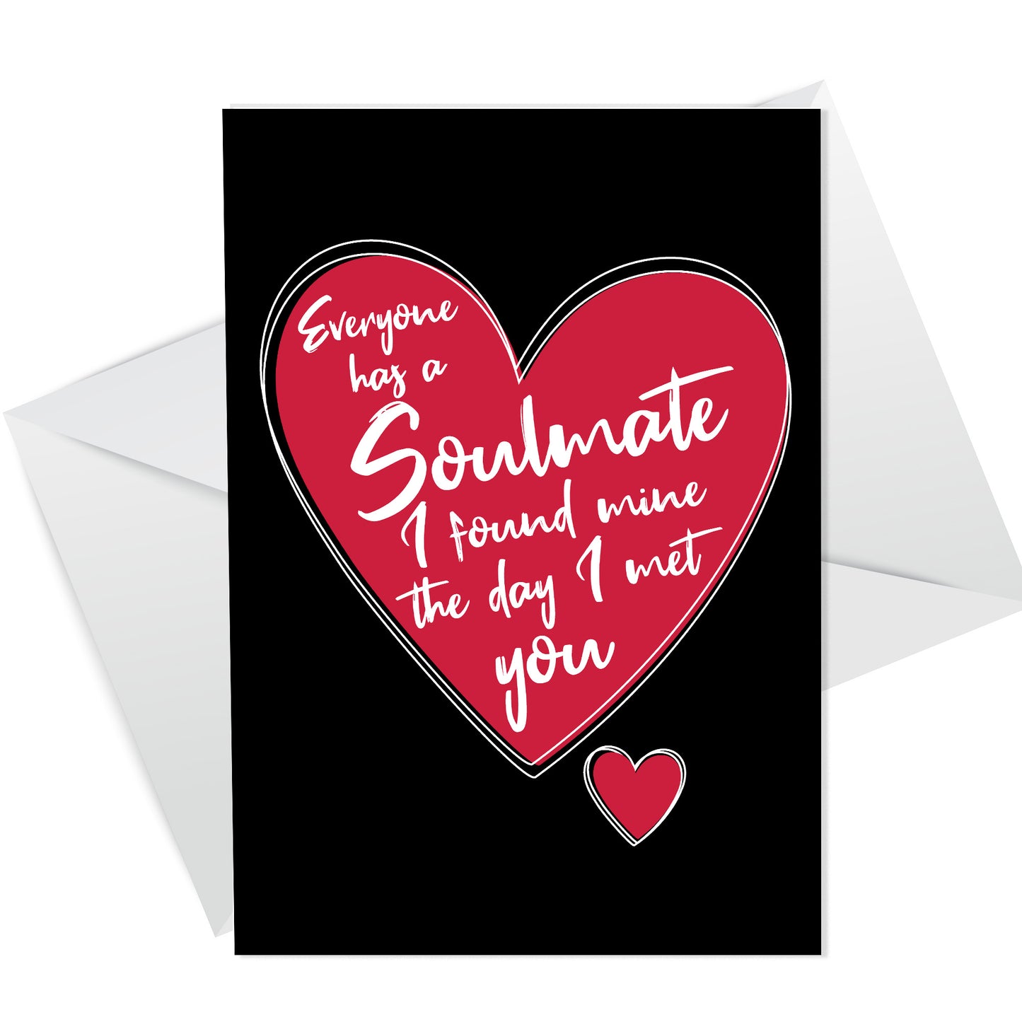 Valentines Day Cards For Him Her Soulmate Card Anniversary Card