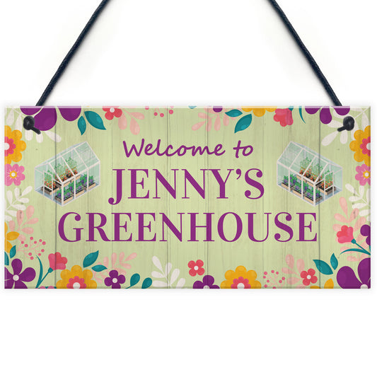 Garden Sign / Greenhouse Sign / Personalised Garden Sign