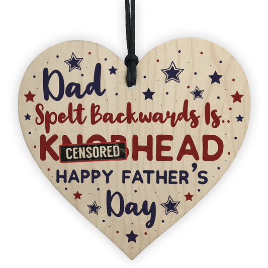 Novelty Fathers Day Gift Rude Gift For Dad From Son Daughter