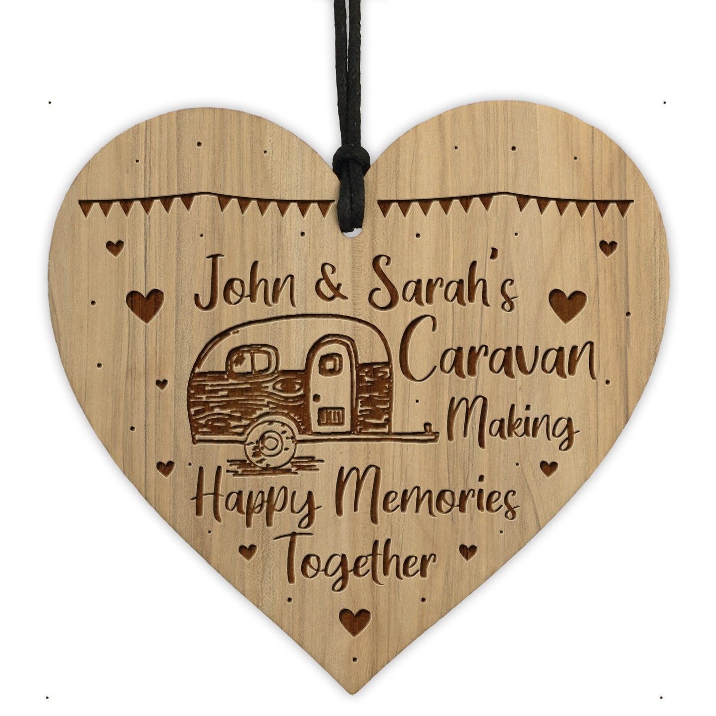 Caravan Hanging Personalised Plaque Caravan Motorhome Decor