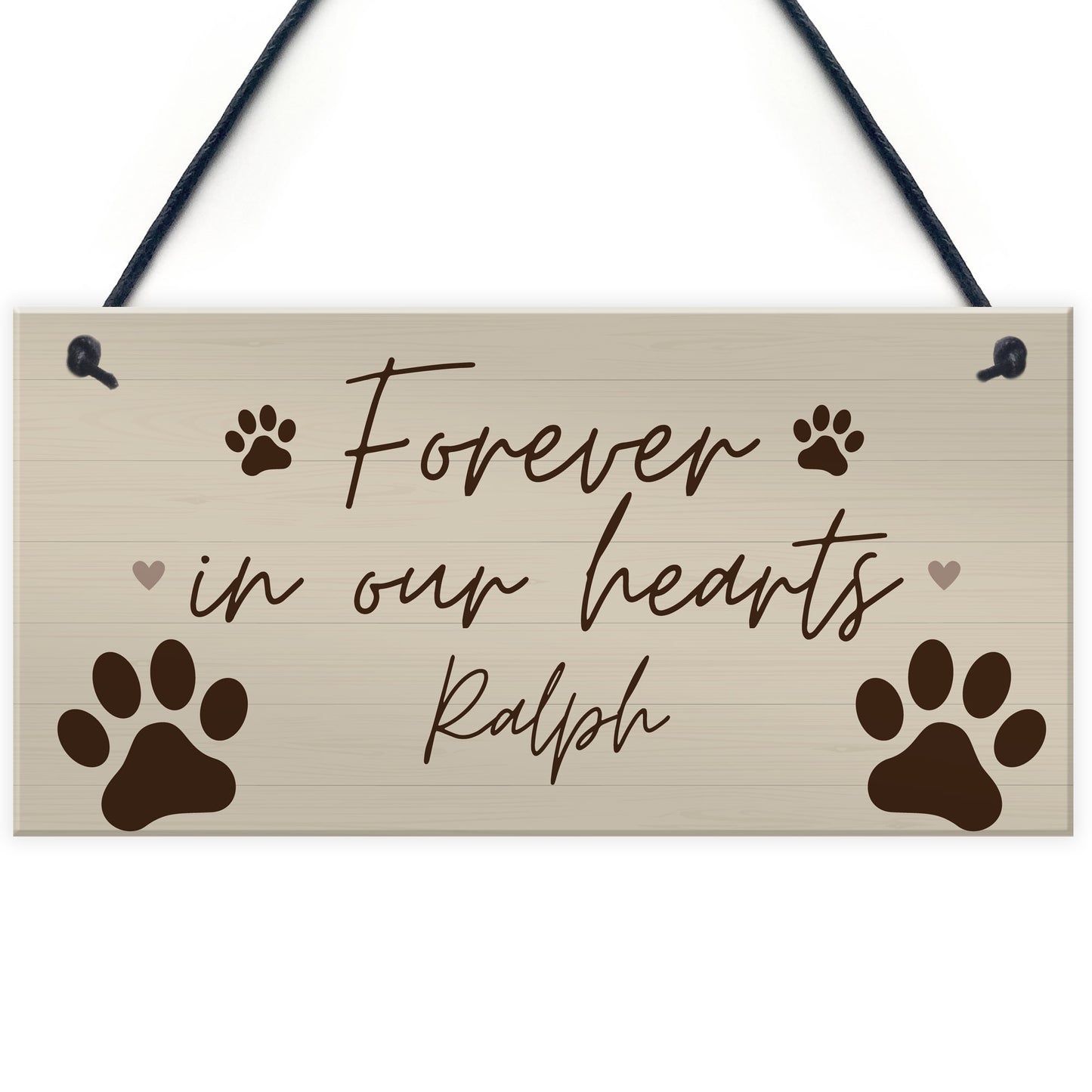 Garden Memorial Sign For Pet Dog Cat Personalised Garden Shed