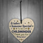 Childminder Gifts Thank You Wooden Heart Leaving School Nursery