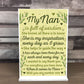 ThankYou Xmas Birthday Gift For NAN Nanny Standing Sign Keepsake