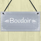Boudoir Hanging Plaque Home Decor Bedroom Sign New Home Gift