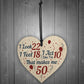 Funny 50th Birthday Gifts For Men Women 50th Decorations Heart