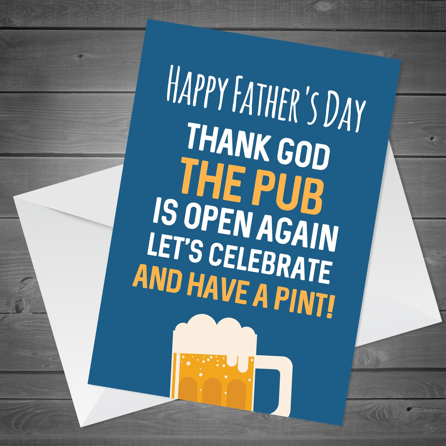 Funny Fathers Day Card Comedy Humour Cheeky Joke Dad Father