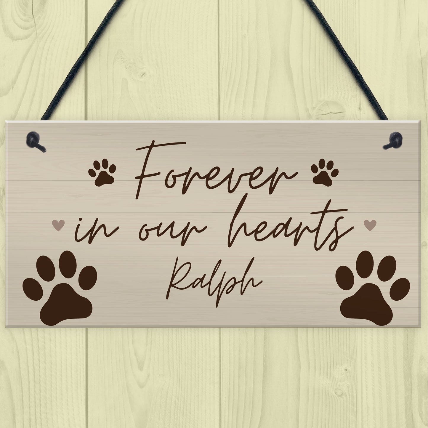 Garden Memorial Sign For Pet Dog Cat Personalised Garden Shed