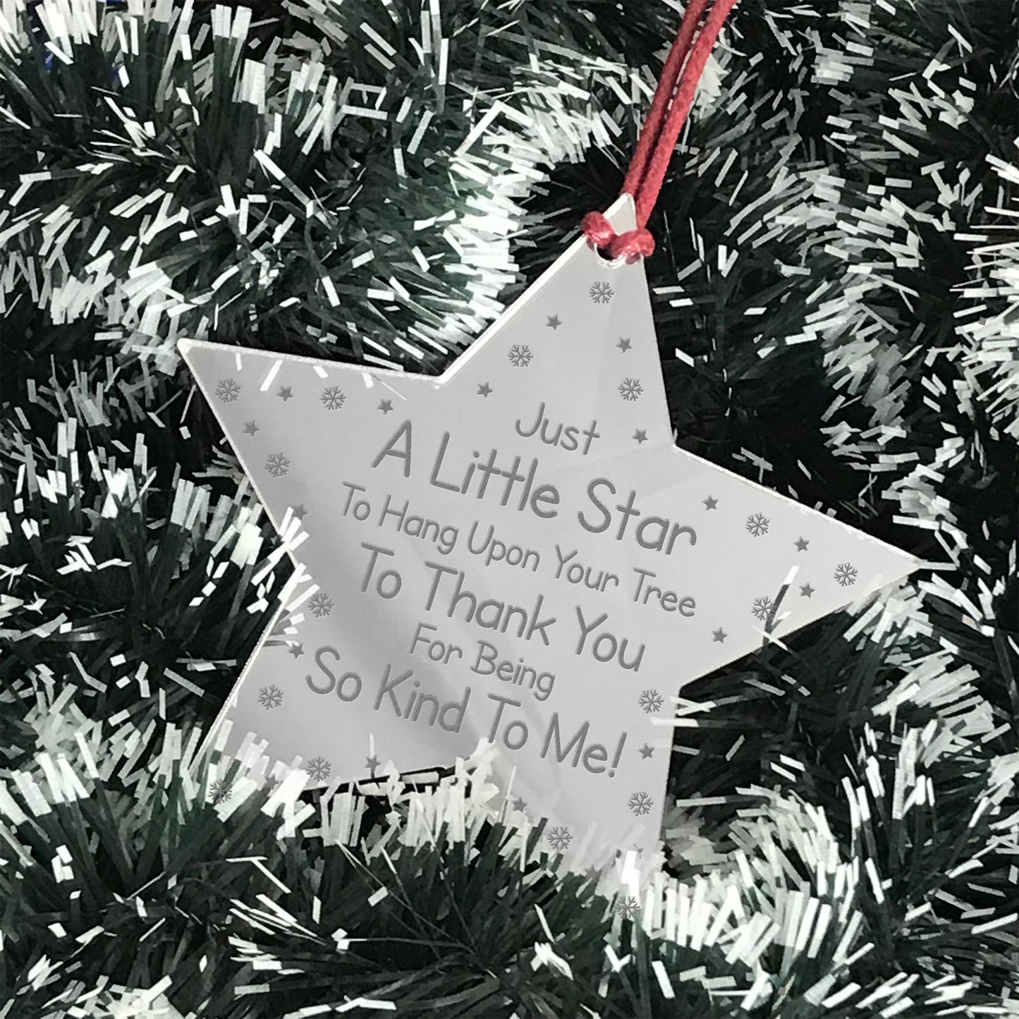 Christmas Gift For Teacher Assistant Thank You Engraved Star