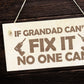 Grandad Novelty Plaque Gift For Him Garden Shed Garage Sign