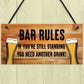 Bar Signs For Home Bar Rules Alcohol Funny Quote Shabby Chic